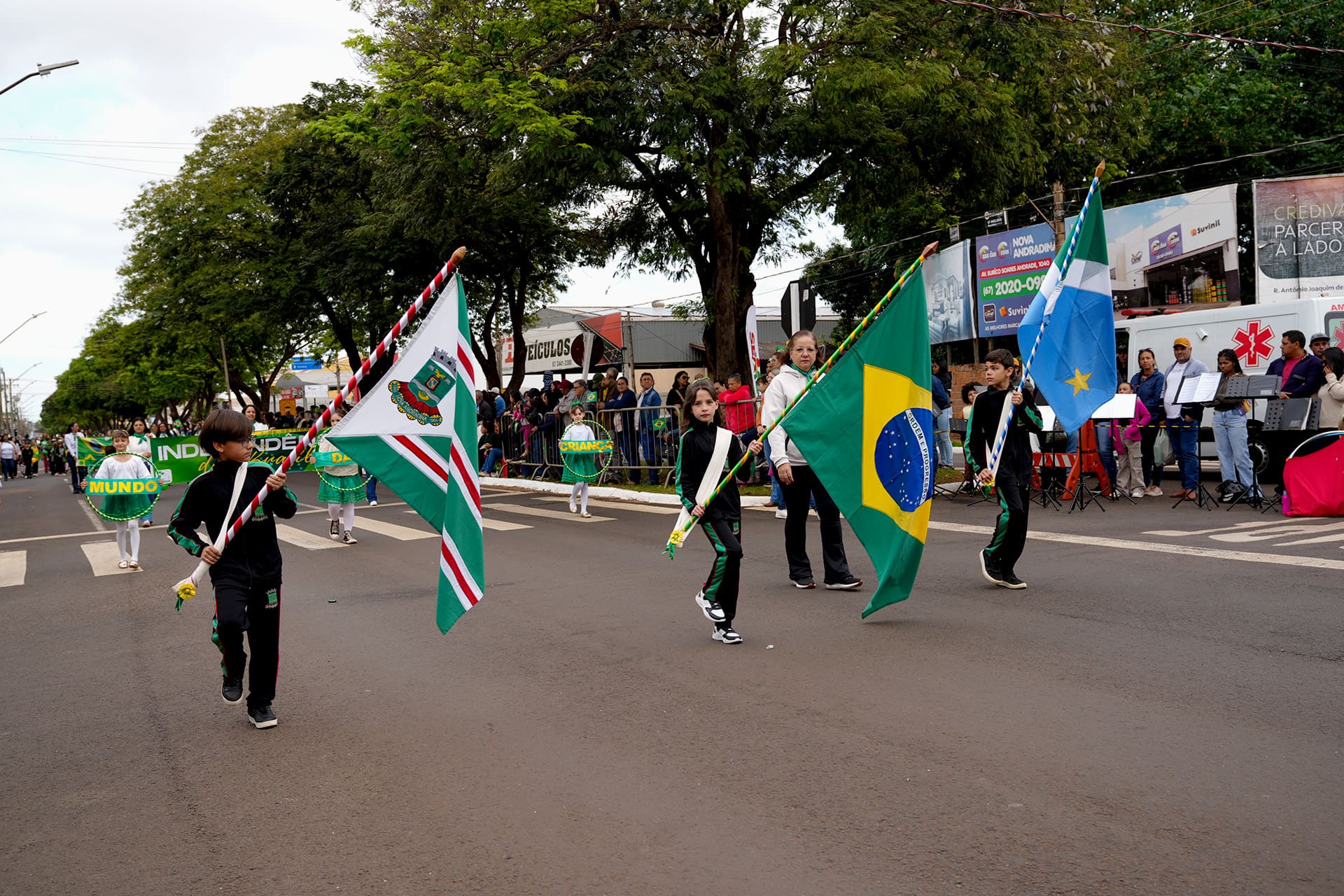 204 anos da Independência são celebrados com civismo em Nova Andradina